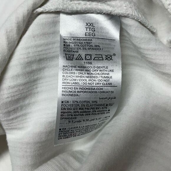 Old Navy White Square Neck Long Sleeve Top - Picture 6 of 6